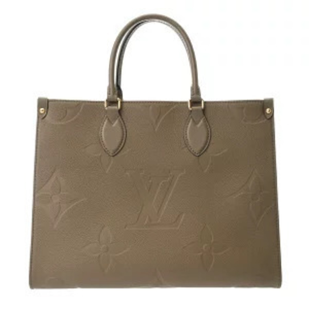 Louis Vuitton Monogram Empreinte OnTheGo Tote Leather Brown